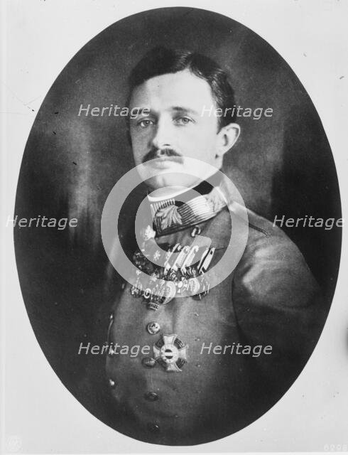 Karl of Austria, between c1915 and c1920. Creator: Bain News Service.