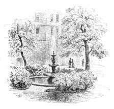 'The Fountain, Middle Temple', 1890. Artist: Unknown.