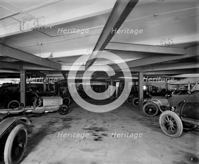 Wolseley Tool & Motor Car Co Garage. Westminster, London, 1913. Artist: Bedford Lemere and Company