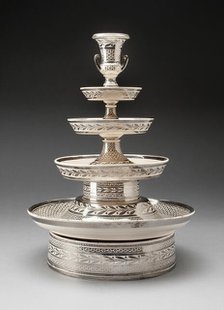 Tiered Centerpiece, Italy, 19th century. Creator: Unknown.