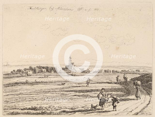 Thalkirchen, 1818. Creator: Wilhelm von Kobell.
