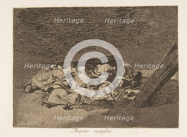Plate 63 from 'The Disasters of War' (Los Desastres de la Guerra): 'Ha..., 1811-12 (published 1863). Creator: Francisco Goya.
