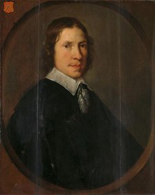 Portrait of François Leydecker, Burgomaster of Tholen, 1646-1654. Creator: Bernardus Zwaerdecroon.