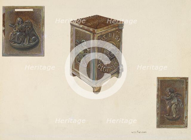 Safe Bank, c. 1940. Creator: William O. Fletcher.