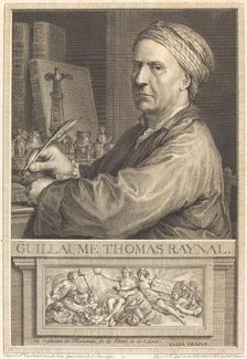 Guillaume Thomas Raynal, 1780. Creator: Nicolas Delaunay.