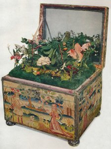 'Embroidered Casket, 17th Century', (1929). Artist: Unknown.