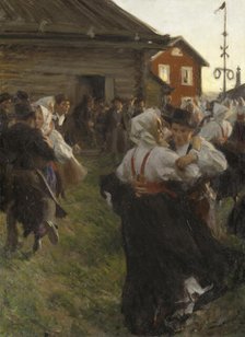Midsummer Dance, 1897. Creator: Anders Leonard Zorn.