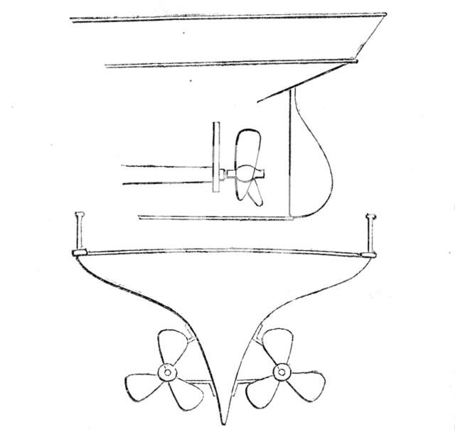 Dudgeon's new double-screw steam-ship Flora, 1862. Creator: Unknown.