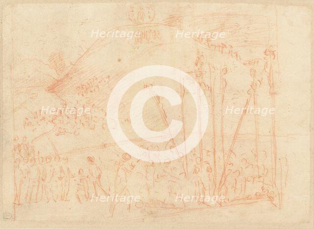 The Martyrdom of the Ten Thousand, c. 1514. Creator: Vittore Carpaccio.