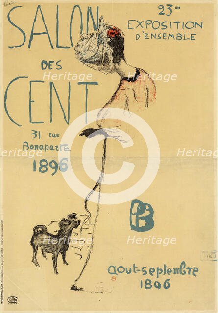 Salon des Cent , 1896. Creator: Bonnard, Pierre (1867-1947).