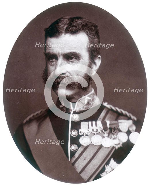 Major-General Lord Chelmsford, British soldier, 1882. Creator: Lock & Whitfield.