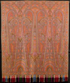 Shawl, Norwich, Late 19th century. Creator: Clabburn, Sons and Crisp.