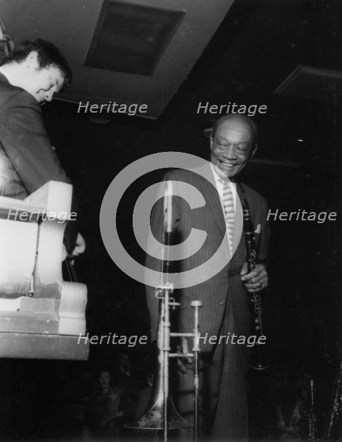 Edmond Hall, Mick Gilligan and the Alan Elsdon Band, 1966. Creator: Brian Foskett.