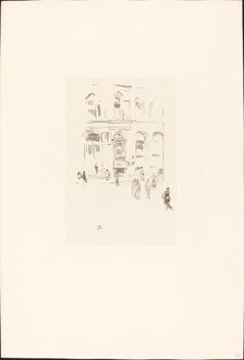 Victoria Club, 1879/1887. Creator: James Abbott McNeill Whistler.