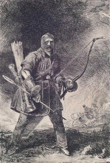 Sir William Allan as an Archer, 1815. Creator: Andrew Geddes.