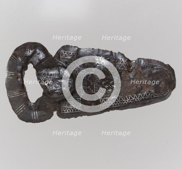 Belt Buckle, Frankish, late 6th-early 7th century. Creator: Unknown.