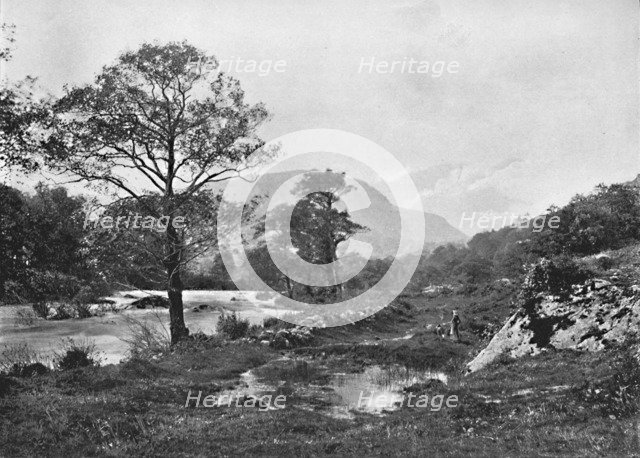 'On the Lledr, North Wales', c1896. Artist: Green Brothers.