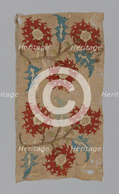 Fragment, Turkey, 17th century. Creator: Unknown.