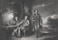 Inigo Jones Esq., The Honorable Henry Fane, and Charles Blair Esq., 1824-1899. Creator: James Scott.