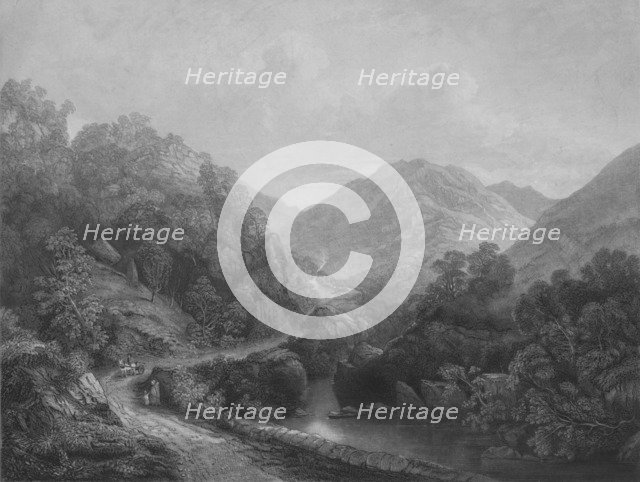 'Borrowdale', c19th century. Artist: John LeConte.