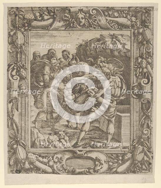 The Entombment, 1535-55. Creator: Jean Mignon.