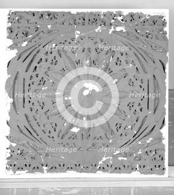 Schiller Building (later Garrick Theater): Sections of Star-Pod Design from Proscenium..., c1891/92. Creator: Louis Sullivan.