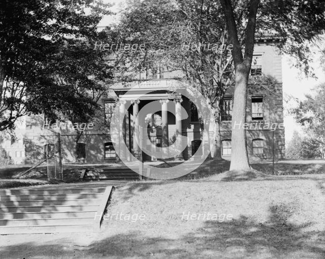 Ballou Hall, Tufts College, Medford, between 1900 and 1906. Creator: Unknown.