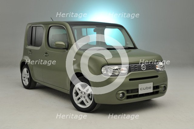Nissan Cube 2008. Artist: Simon Clay.