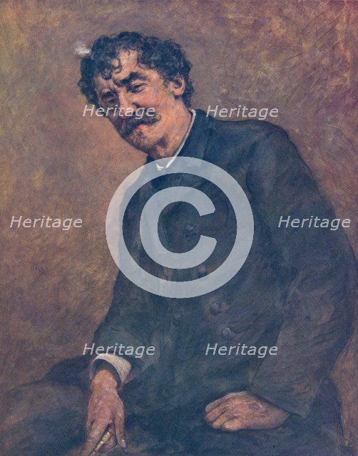 'James McNeill Whistler', c1885, (1904). Artist: Mortimer L Menpes.