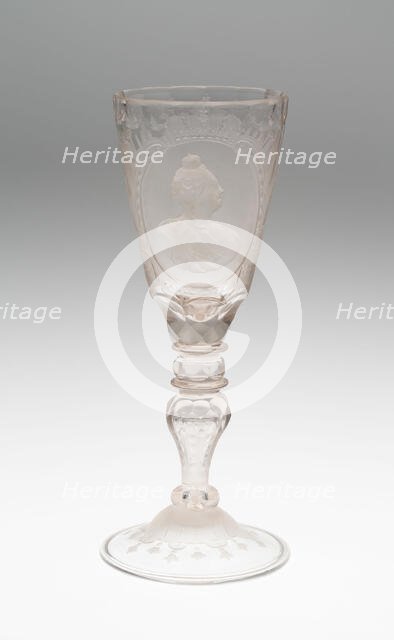 Goblet, Saxony, Mid 18th century. Creator: Unknown.