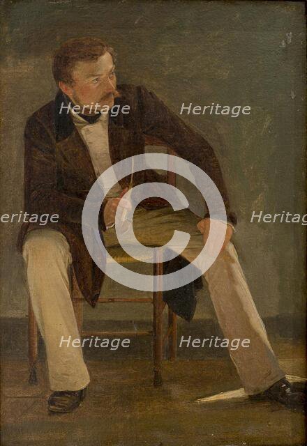 The Painter Constantin Hansen, 1837. Creator: Albert Kuchler.