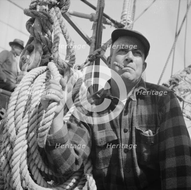 New England fisherman, New York, 1943. Creator: Gordon Parks.