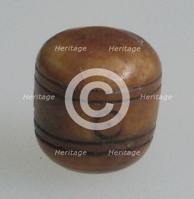 Knob, Coptic, 4th century. Creator: Unknown.