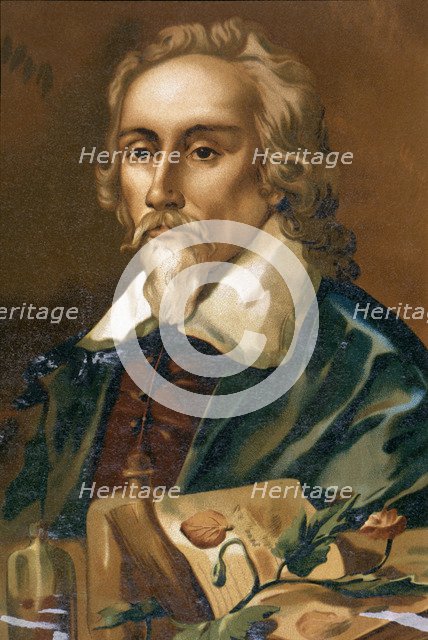 William Harvey (1578-1657), English physician.