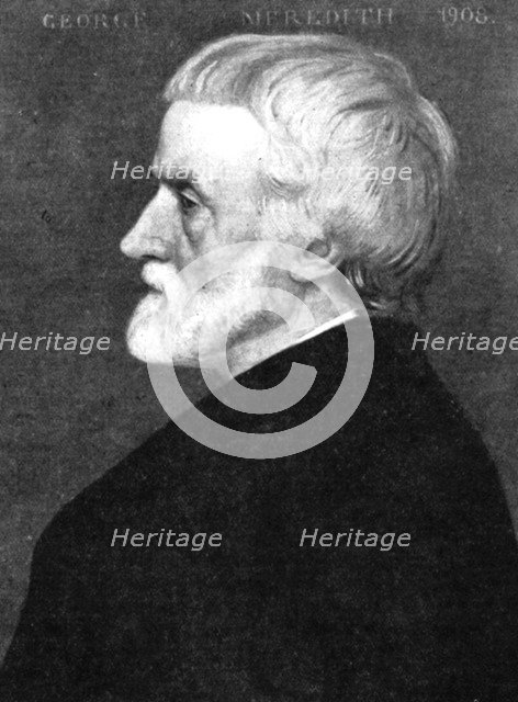 George Meredith (1828-1909), English novelist and poet, early 20th century. Artist: Unknown