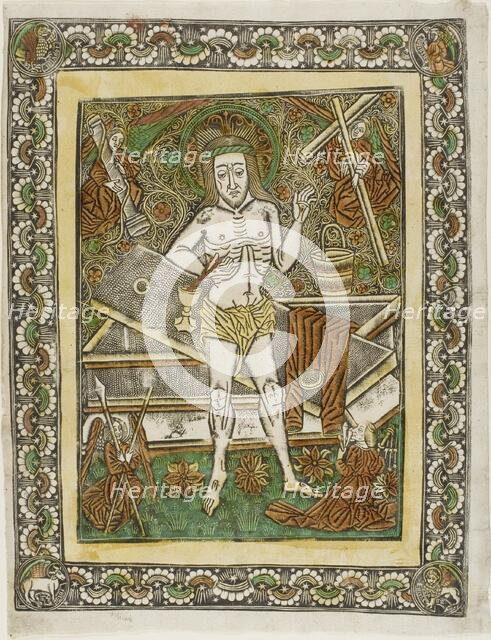 The Man of Sorrows with Four Angels, c. 1470. Creator: Unknown.