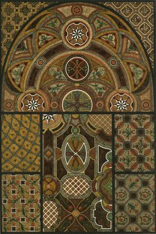 Mosaic floors, Germany, 18th century, (1898).  Creator: Unknown.