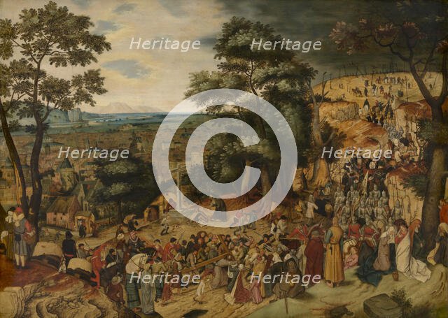 The Bearing of the Cross, 1603. Creator: Pieter Brueghel the Younger.