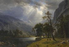 Mount Starr King, Yosemite, 1866. Creator: Albert Bierstadt (American, 1830-1902).