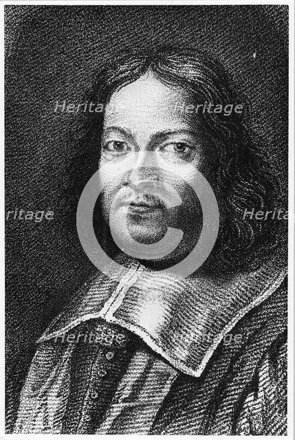 Pierre de Fermat, 17th century French mathematician, 1762 Artist: Unknown