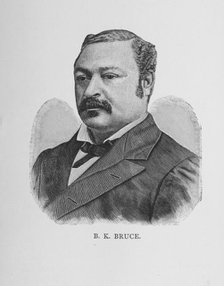 B. K. Bruce, 1887. Creator: Unknown.