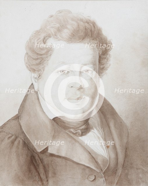 Portrait of Alexander Ivanovich Turgenev (1784-1845), 1833. Artist: Kestner, Georg Christian August (1777-1853)