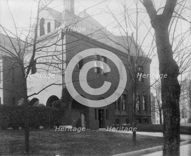 Nicholas Anderson House, 1530 K St., N.W., at 16th St., Washington, D.C., c1895. Creator: Frances Benjamin Johnston.