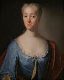 Anna Katharina Dahl, (c1710s). Creator: Johan Henrik Scheffel.