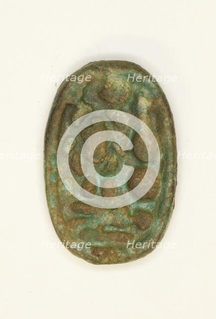 Ring: Neferkheprure-Waenre (Akhenaton), Egypt, New Kingdom, Dynasty 18, reign of Akhenaten... Creator: Unknown.