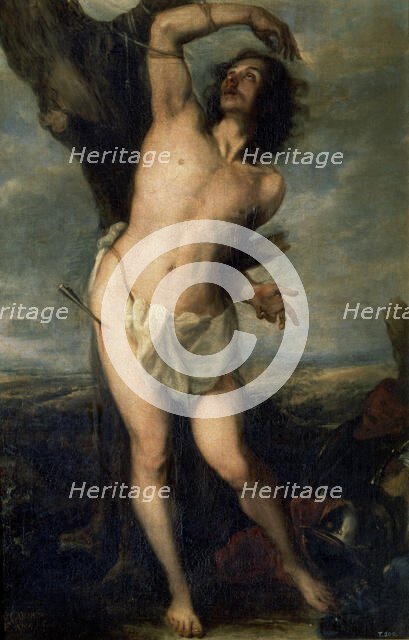 Saint Sebastian, 17th century. Creator: Carreño de Miranda, Juan (1614-1685).