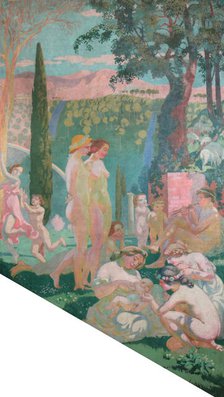 From the Polyptych "L'Âge d'or" (The Golden Age), 1911-1912. Creator: Denis, Maurice (1870-1943).
