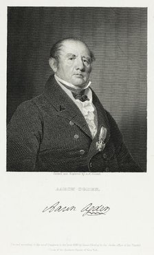 Aaron Ogden, 1834. Creator: Asher Brown Durand.