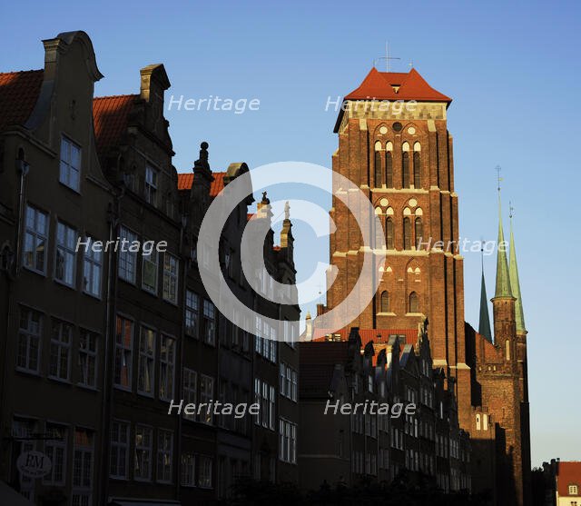 Tower, St Mary's Basilica, Gdansk, Poland, 1343-1502 (2015). Creator: Unknown.