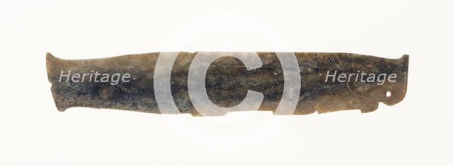 Fish Pendant, Shang or Western Zhou period, 13th/10th century B.C. Creator: Unknown.